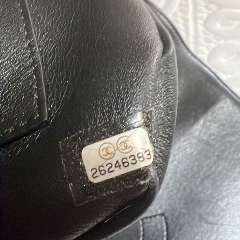 CHANEL Lambskin Quilted Small Trendy CC Dual Handle Flap Bag Black - Picture 12 of 13